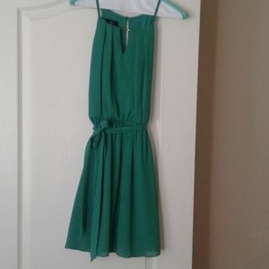 Green formal dress